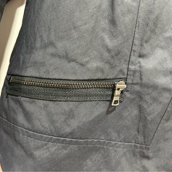 TAHARI Navy Blue Bomber Jacket/Blazer in Women's Size 8 - Picture 7 of 7